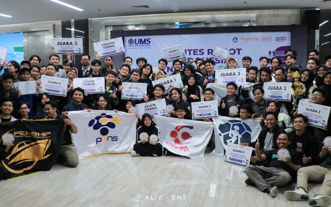 Buktikan Diri sebagai Kampus Tradisi Juara, Tim Robot PENS Sukses Bawa Pulang Sembilan Capaian Kejuaraan