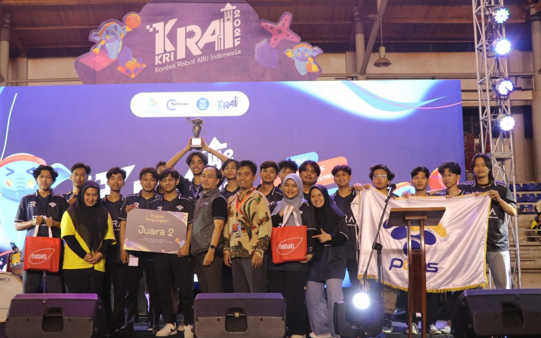 EIRA Raih Posisi Runner Up di Kontes Robot ABU Indonesia 2025