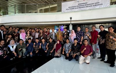 Kunjungi PENS, Dirjen Saintek Kemdiktisaintek Beri Dukungan Pengembangan Inovasi