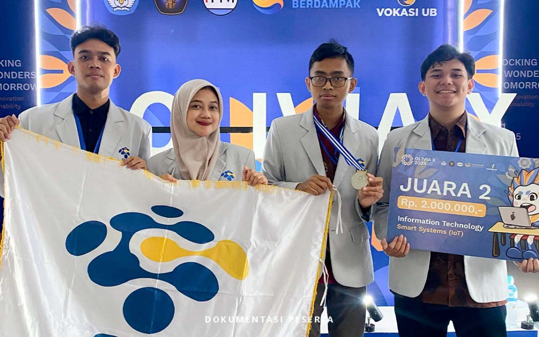Tandingkan SmartMedBox, Tim Bayuraksaka PENS Raih Juara 2 Kategori Smart  Systems (IoT) dalam OLIVIA X 2025