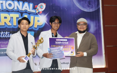 Tunjukkan Kemampuan sebagai Wirausaha Muda, Dua Mahasiswa PENS Raih Juara 2 pada National Start-Up Competition 2025