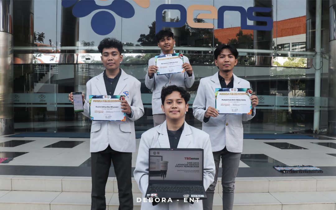 Hadirkan Solusi Cerdas TBSense, Empat Mahasiswa PENS Raih Juara 3 pada Hackathon Sawit Nasional 2025
