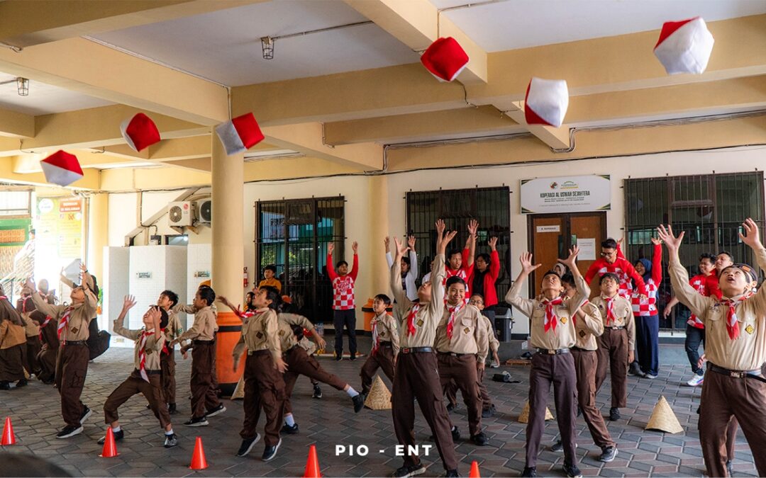 Otak-Atik Merah Putih Padukan Block Design Test Berbasis AI dan Permainan Tradisional dalam Semarak Kemerdekaan