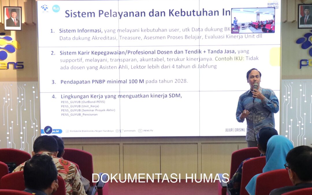 Politeknik Elektronika Negeri Surabaya Perkuat Sinergi Lewat Rapat Akbar dan Apresiasi Pegawai