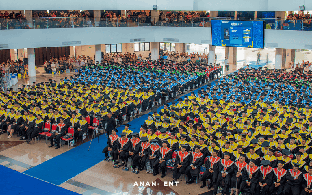 Sumbang Wisudawan Taiwan Terbanyak, Wisuda ke-27 PENS Resmikan 1.016 Lulusan