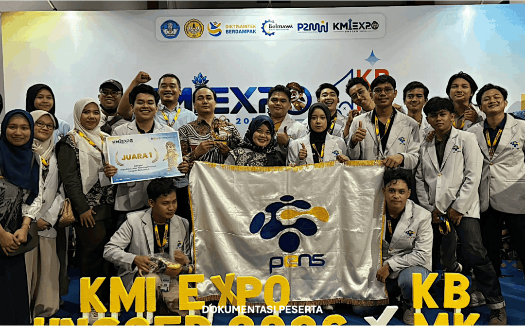 Mahasiswa PENS Raih Juara 1 KMI Expo XVII 2026, Buktikan Inovasi dan Semangat Wirausaha Mahasiswa Politeknik